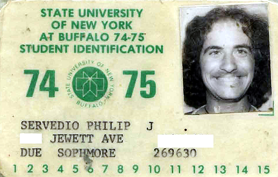 UB Student ID 1974